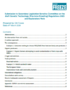 Secondary Legislation Scrutiny Committee: Submission on the draft GenTech Regulations