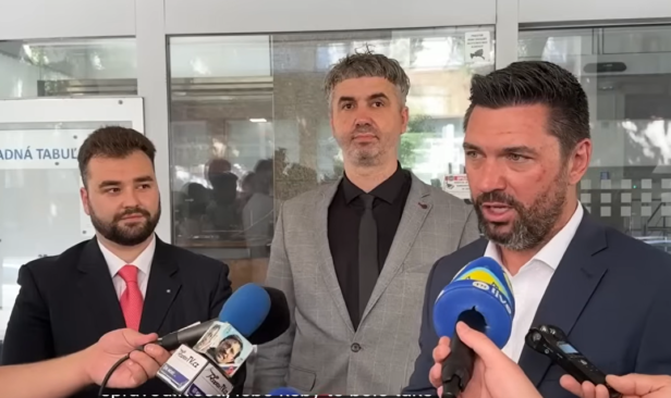 Slovak Minister of Agriculture Richard Takáč meets with Quid est Veritas and Slovakia without GMOs, Bratislava. July 14, 2026.